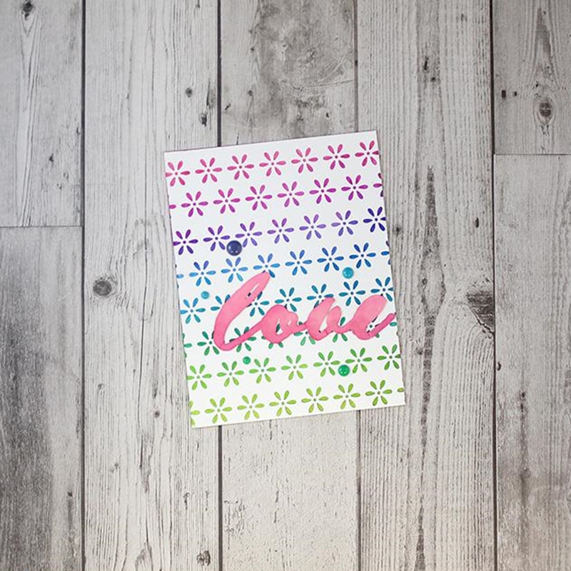 Troqueles pequeños con de flores y bordes ondulados para la confección de tarjetas, troqueles de corte de metal para álbumes de recortes