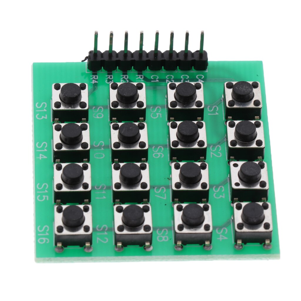 Módulo de teclado de matriz 4x4, teclado de 16 botones, interruptor para-1 paquete