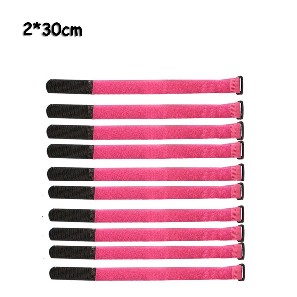 10Pcs 2*50Cm Nylon Haak Lus Zelfklevende Band Kabelbinders Herbruikbare Bevestiging Bike Tie Multil Purpose Fiets Tool: Type2  A5