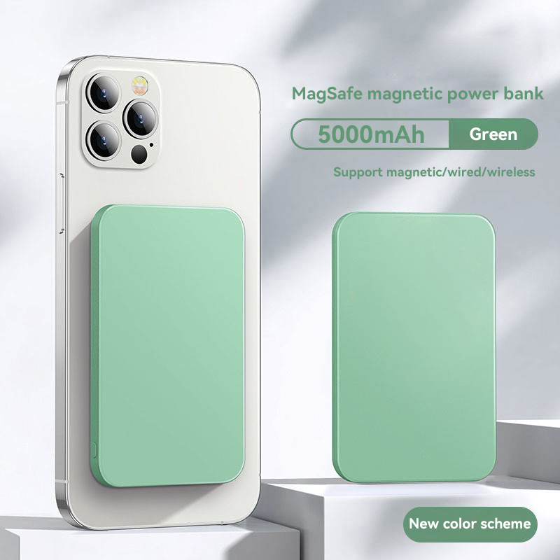 50000mAh Magnetic Power Bank 22.5W PD Fast Charging with Wireless Charger Portable Battery for iPhone 17 16 15 14: Blue / 30000mAh