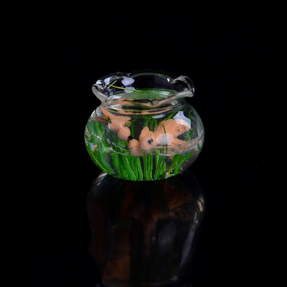 mini Carro Armato di Pesci FAI DA TE in Resina Pendenti E Ciondoli Strumenti Trasparente Pesci Rossi Serbatoi Pendente Gioielli Fatti A Mano in Miniatura Decorazione roba cupola in Vetro: giallo