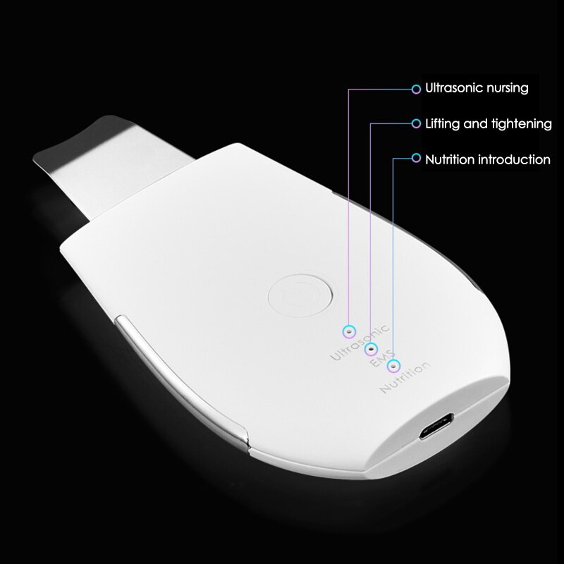 Shoveling Machine CleanserSkin Scraper Blackhead Removal Pore Cleanser Facial Scraper Acne Extractor Facial Lift Deep Cleansing