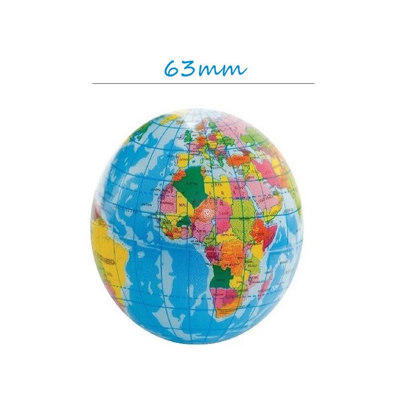 de ansiedad de espuma de PU presión 6-10cm globo liberación esponja bola al aire libre pelota para hacer ejercicio: 01