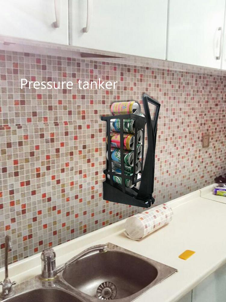 Trituradora de latas de aluminio para el hogar, herramientas de cocina para reciclaje de latas de cerveza, Soda, 12oz, montado en la pared, trituradora dispensadora