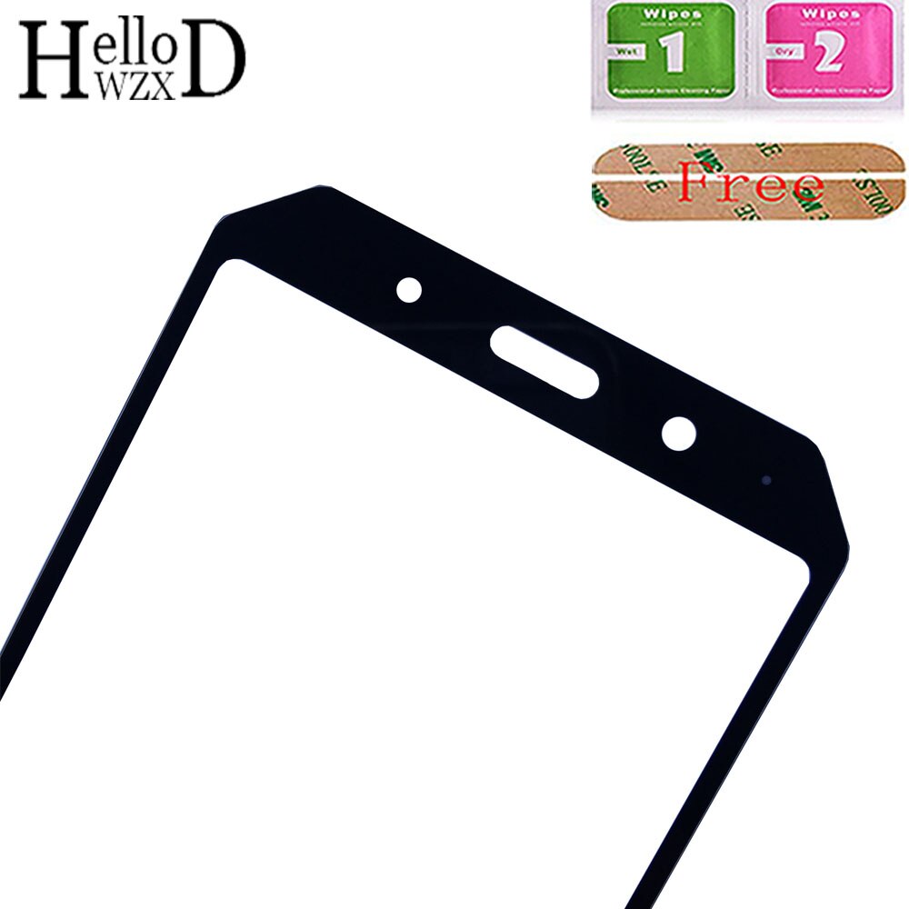 Mobile Front Outer Glass For AGM A9 5.99&#39;&#39; Front Glass ( No LCD Display Touch Digitizer Panel Sensor ) Tools 3M Glue