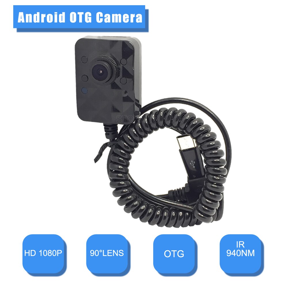 HD 720P/1080P Android Mircro USB Camera 2MP Mobile Mircro Camera Night Vision OTG Camera Android External Camera OTG MINI Camera