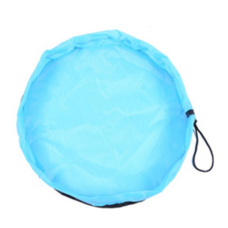 50cm oxford baby legemåtte børn kravlemåtte børn tæpper tæpper babylegetøj opbevaringstaske legetøjspose rund opbevaringstaske: Legetøj 9673lb