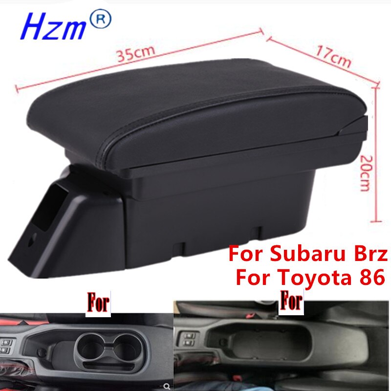 For Toyota 86 Armrest For Subaru Brz Car Armrest Box For Scion Fr-S Frs Gt86 storage box Auto parts Easy install