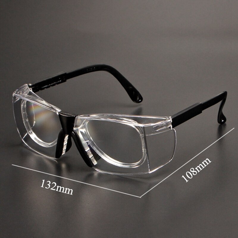 Work Safety Goggles Anti-Splash Wind Dust Proof Protective Glasses Optical Lens Frame For Research Cycling Eyes Protector