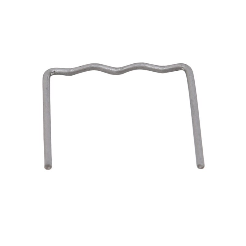 Stapler Thermal Staples Plastic Repair Kit 0.6mm 0.8mm Semi Wave Pre-Cut For Stapler Car Bumper Plastic Welding: Flat angle 0.8mm