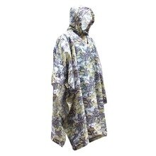 Praktische Wandelen Kleding Bergbeklimmen Regenjas Jungle Camouflage Polyester Poncho voor Outdoor