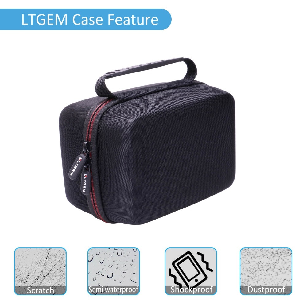 Ltgem Eva Hard Case Voor Omron Evolv Bluetooth Draadloze Bovenarm Bloeddrukmeter-Reizen Beschermende Draagtas Opbergtas