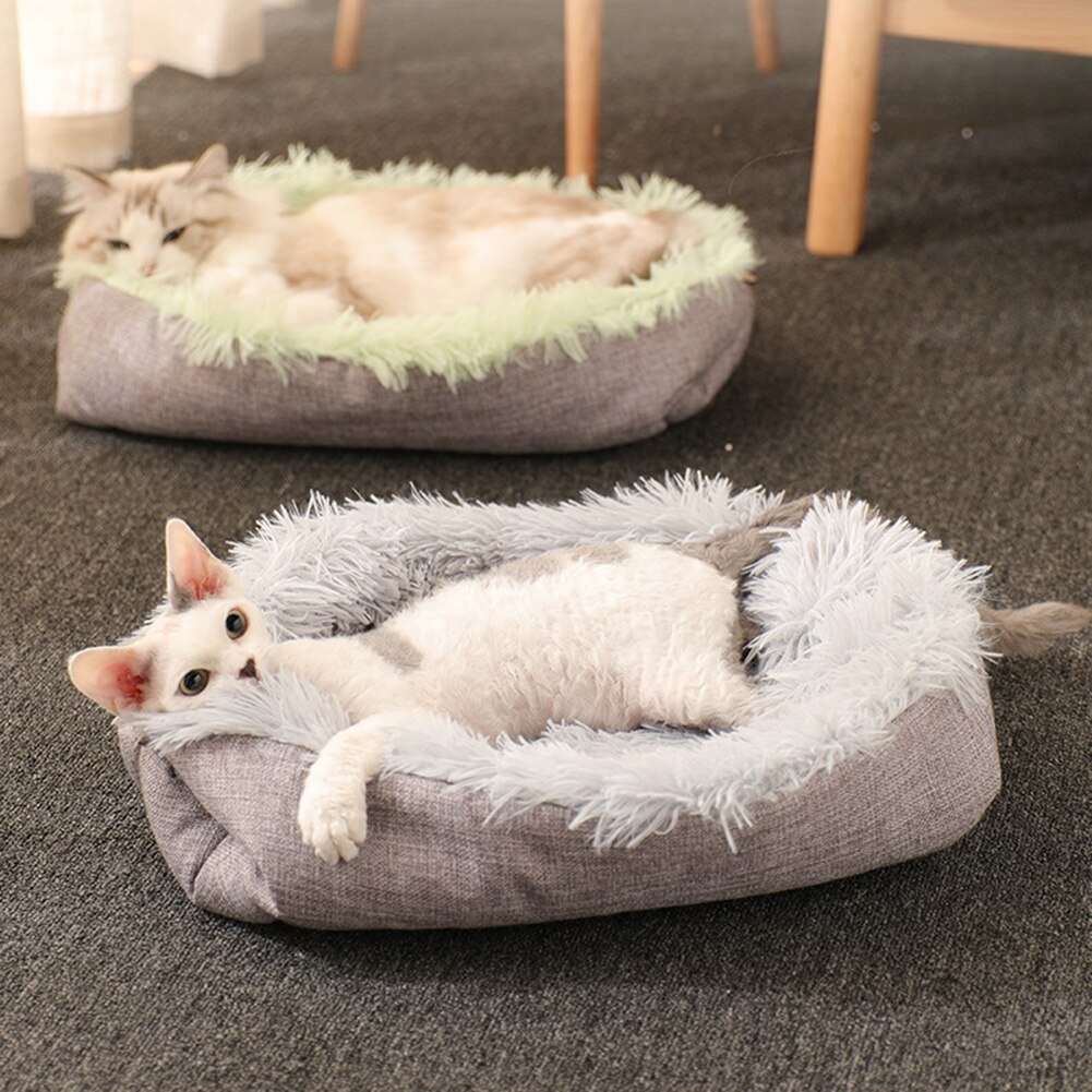 Winter Dog Bed Mat Soft Fleece Pet Cushion House Warm Puppy Cat Sleeping Bed Blanket for Small Large Dogs Cats Product