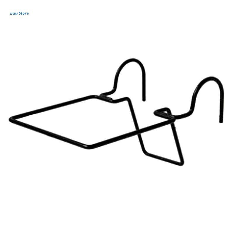 Garten Liefert Hängen Pflanzen Halterung Balkon Blumentopf Gestell Außen Geländer L5Ihr: Schwarz