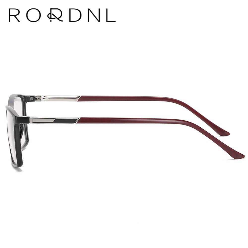 Montura de gafas graduadas para miopía para hombre, lentes ópticas de estilo de negocios, TR90, marco rectangular,