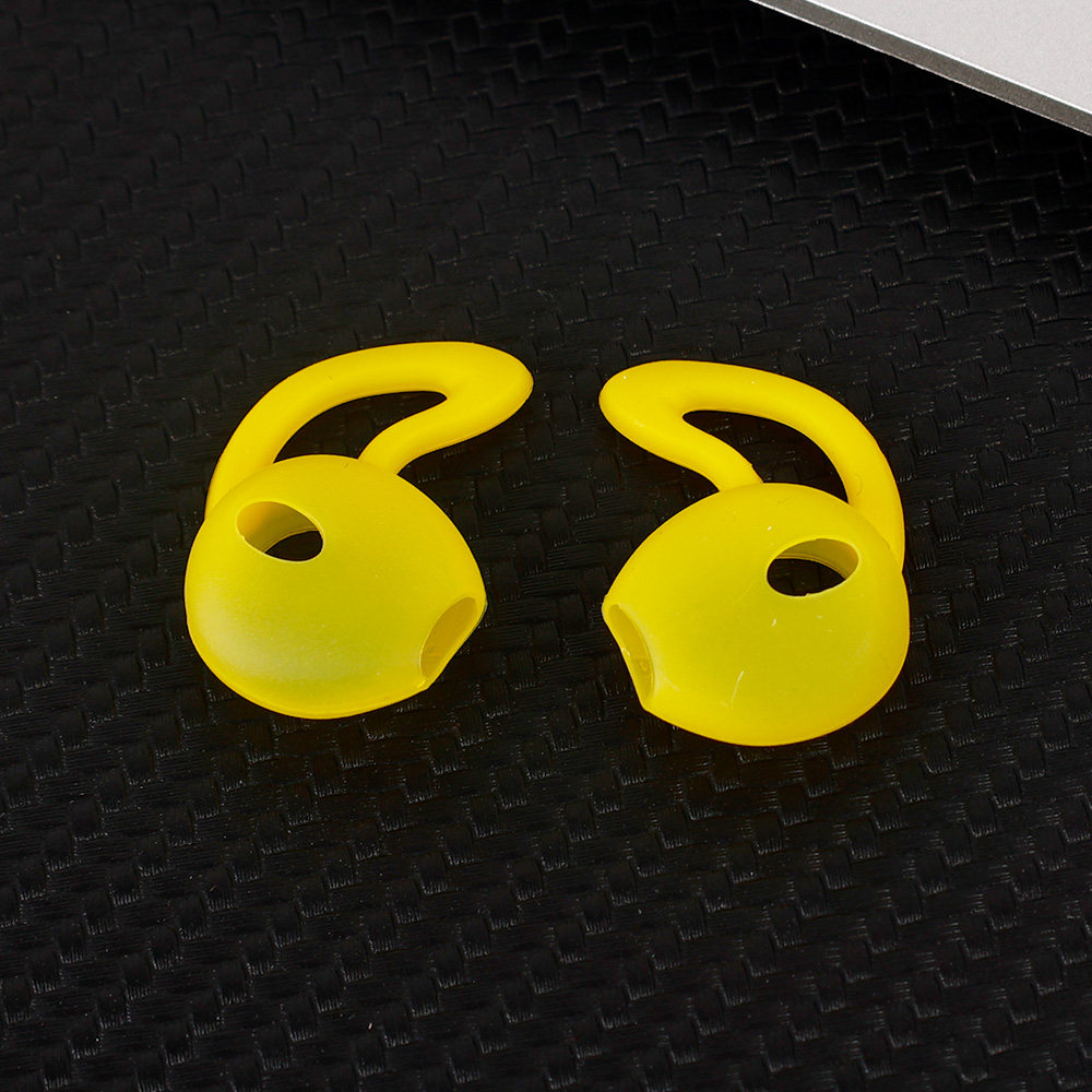6/1 Paar In-Ear-Ohrstöpsel aus weichem Silikon für Airpods, schützende Ohrpolster, Kopfhörer-Cup-Ohrpolster mit Anti-Rutsch-Ohrbügel: S / CORAL