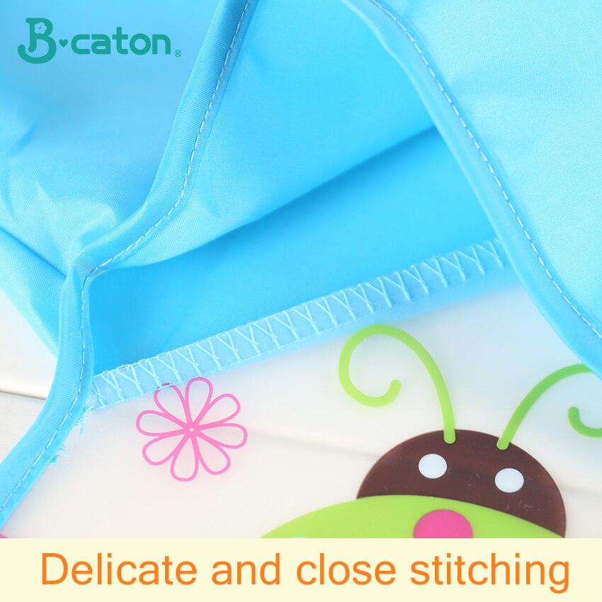 2 Stuks Baby Baby Slabbetjes Waterdicht Dineren Kleding Lange Mouw Schort Kinderen Voeden Kiel Burp Babykleertjes Reverse Dressing