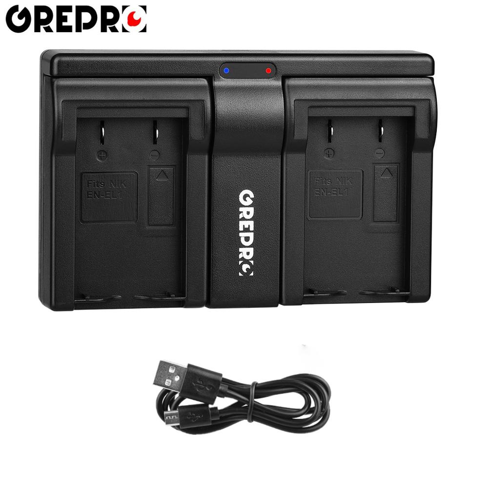 3Pcs EN-EL1 ENEL1 EN EL1 NP-800 Battery for Nikon Coolpix 500, 775, 880, 885, 990, 995, 4300, 4500, 4800, 5000, 5400, 5700, 8700: 1x Charger