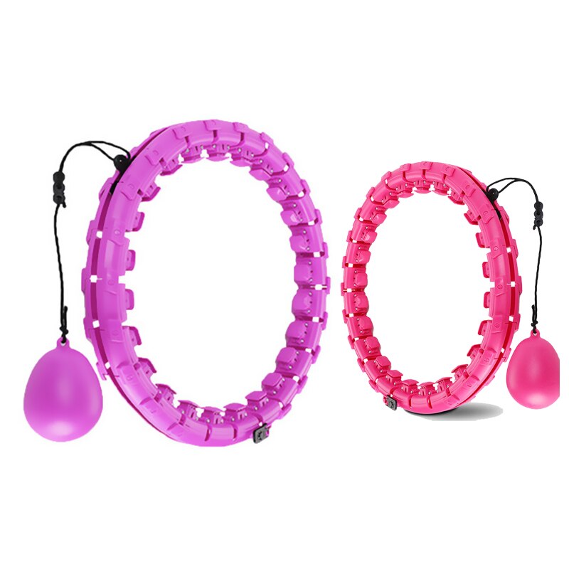 Magic hoop cintura fina perda de exercício abdominal pesos inteligente contagem inteligente esporte fitness nunca caindo hoop massagem aros
