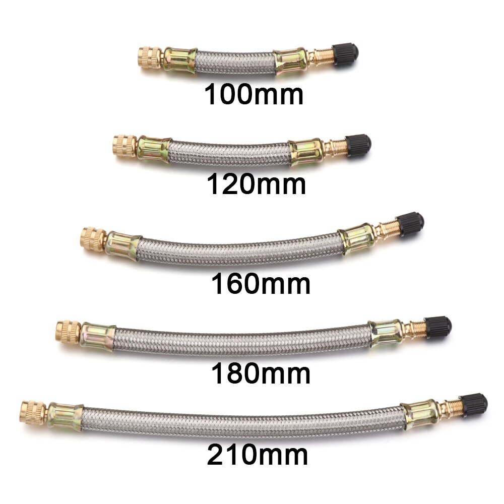 Dysza ze stali nierdzewnej/gumy dla Xiaomi Mijia skuter M365 rozszerzony zawór opony Adapter dysza skuter elektryczny MTB narzędzie rowerowe