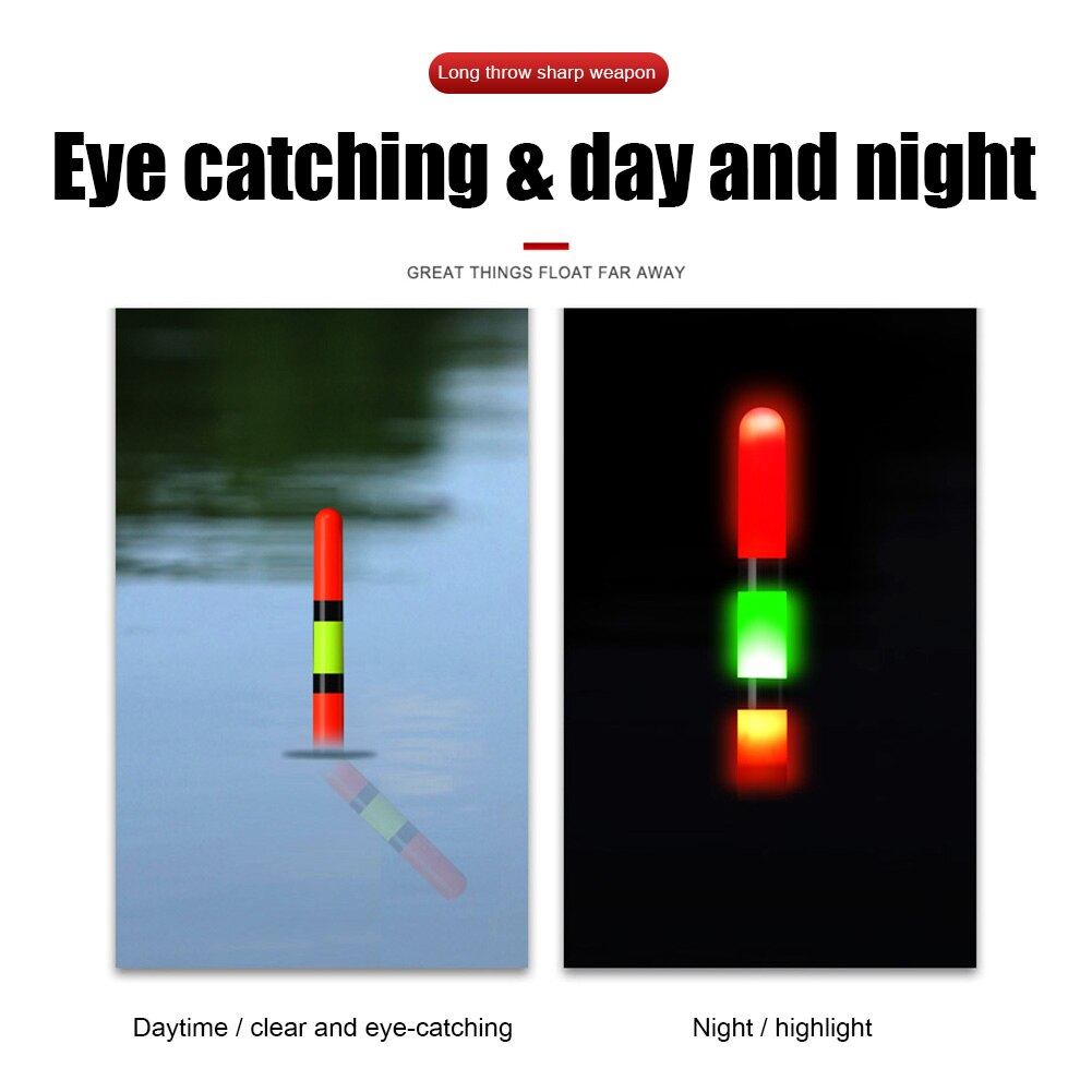 Luminous Electric Fishing Floats Bobber Big Carp Rock High Sensitivity Long Casting Buoy Outdoor Night Sea Fishing Accessories
