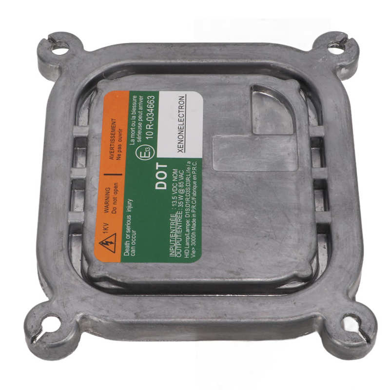 Headlight Control Module 8A5Z13C170A Short Circuit Protection Metal 250±10Hz D1S HID Ballast for Car