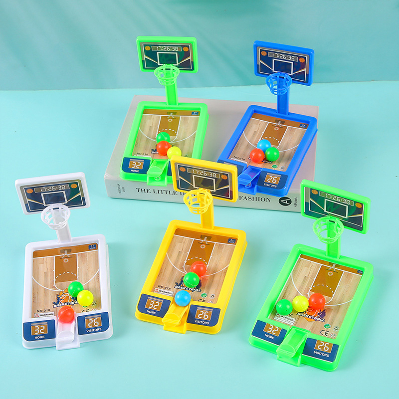 Interactive Tabletop Mini Basketball Stand Toy; Perfect Indoor Game for Kids, Ideal for
