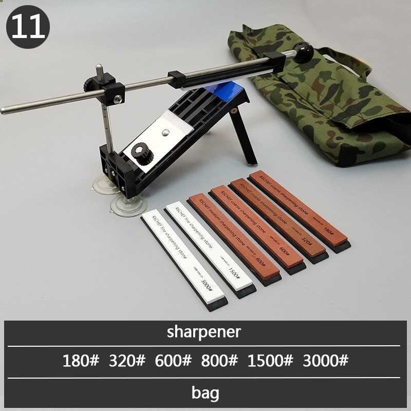Sharpener Kitchen Knife Fix Fixed Angle with multi stones sharpening stone whetstone grind: 11-sharpener 6S