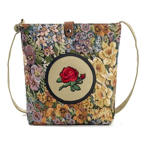 Miyahouse-Bolso con estampado de búho para mujer, bandolera con solapa de lona, bolsos de hombro tipo bandolera de dibujos animados, pequeños: 1054b