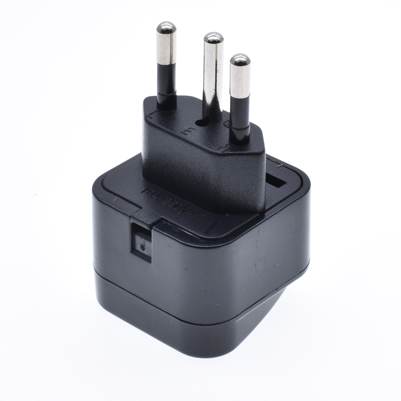 3Stift Brasilien Brasilianische AC Energie Stecker UK/uns/EU Zu Brasilien Brasilien Steckdose Reisen Energie Adapter Stecker 3 Stift Konverter Typ N Stecker