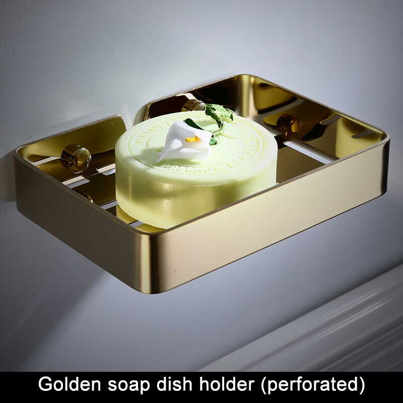 Mydelniczka 304 mydelniczka ze stali nierdzewnej mydelniczka mydelniczka tacka robić przechowywania akcesoria robić łazienki akcesoria łazienkowe: złoty