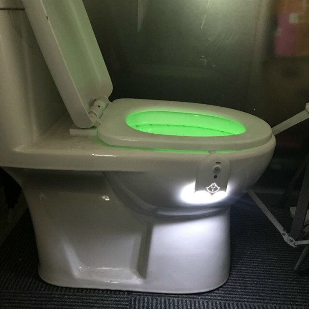 LED Wc Licht PIR Bewegung Sensor 16 Farben Wc Sitz Nachtlicht USB Aufladbare Wasserdichte WC Hintergrundbeleuchtung Für Wc Sitz