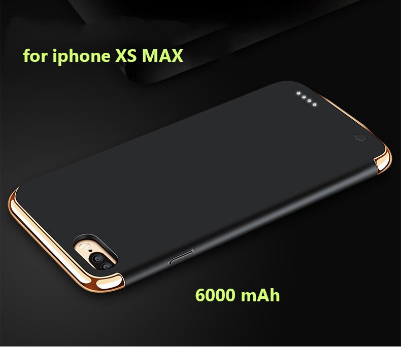 Ładowarka etui do iPhone 6 6S 7 8 7P 8P 11Pro 12Pro Max uniwersalna przenośna ładowarka banku mocy 5500mAh do 6000mAh: for XS MAX