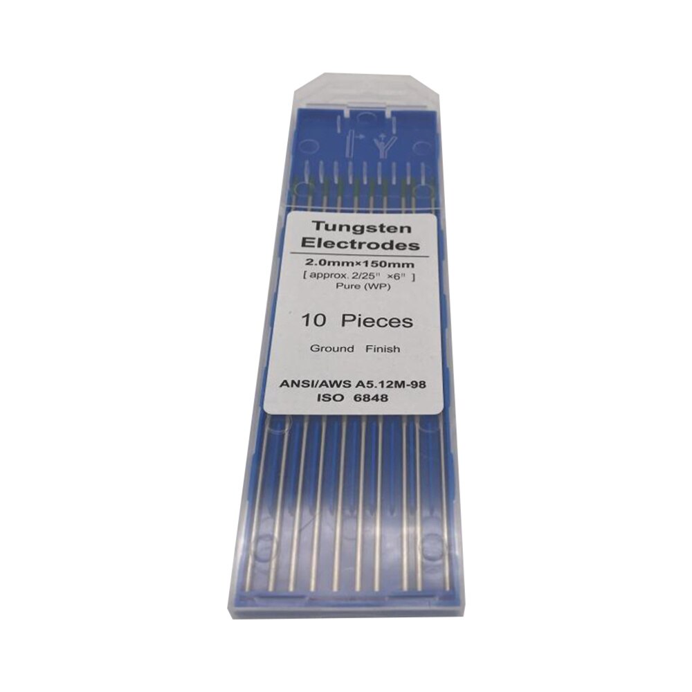 1 Pack WP Durable Ground Finish Welding Electrode Tungsten Electrode Rods for TIG: Silver