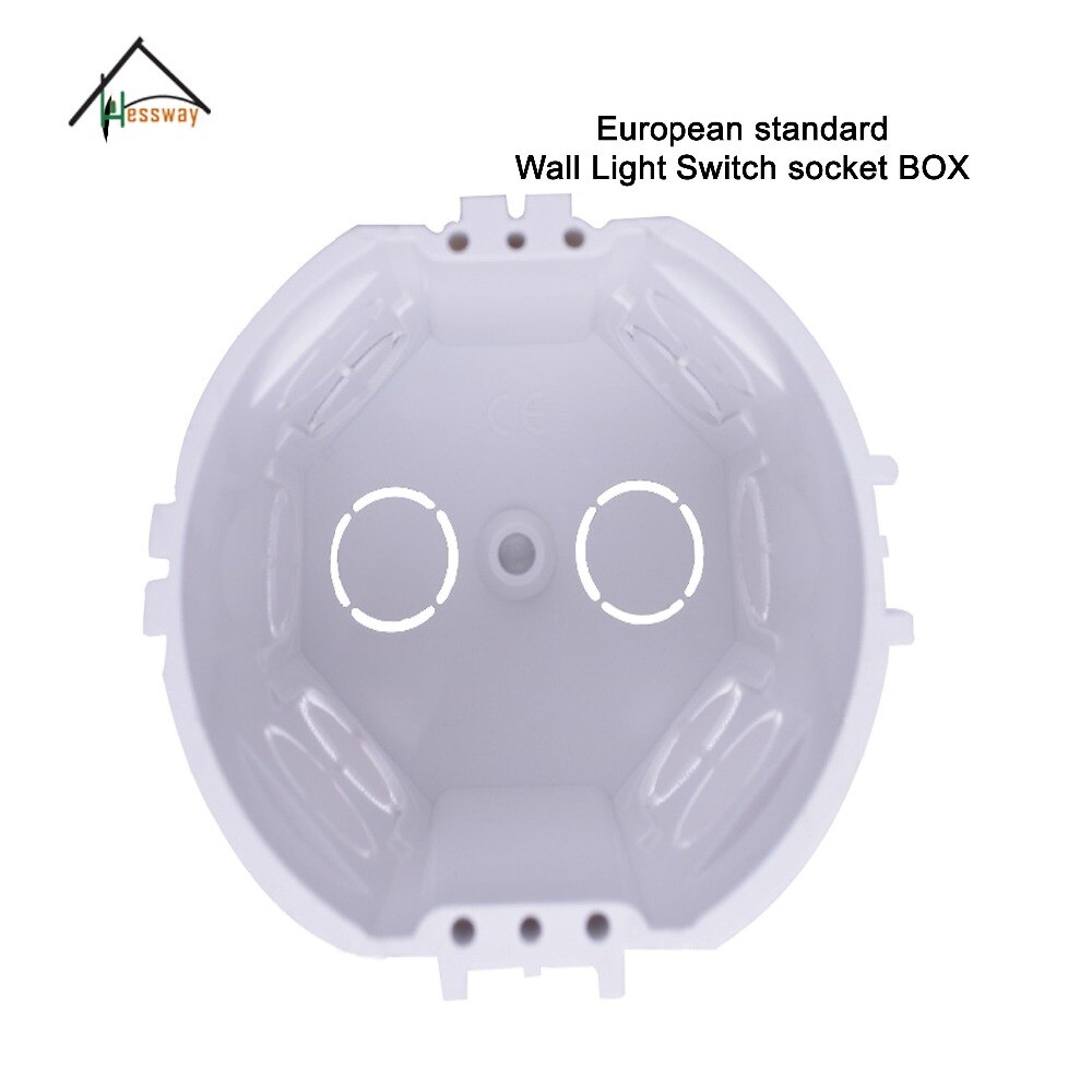 EU Embedded mount back box for wall socket
