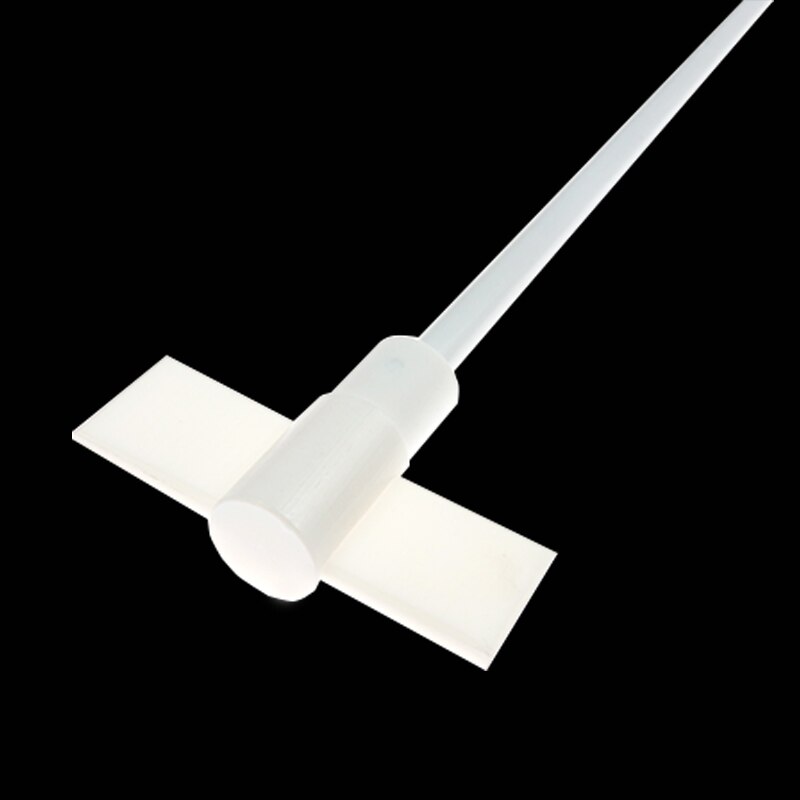 Propeller Roerder Ptfe Paddle Roerder Gebruik Voor Lage Viscositeit Media Op Medium &amp; Hoge Snelheden Mengen As Lengte 370Mm ptfe-gecoate