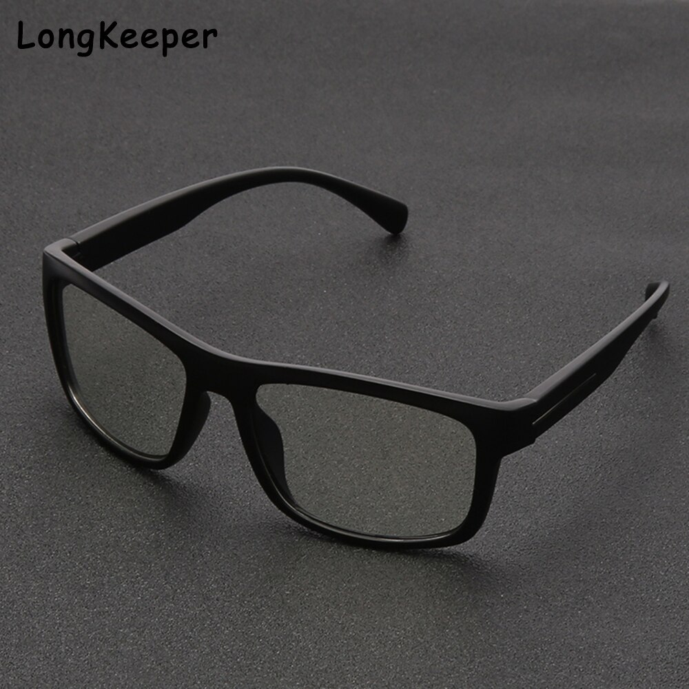 LongKeeper Vinateg Square Frame Blue Light Blocking Glasses Men Women Eye Protection Optical Eyeglasses Computer Glasses UV400