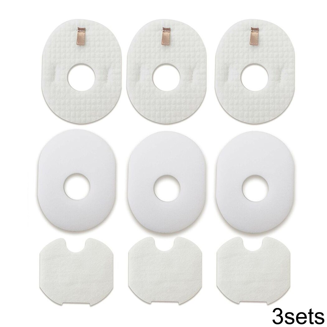 Filtres à vide mousse & ensemble de filtres pièces 3 ensembles pour requin fusée # XFFV300 pratique Durable