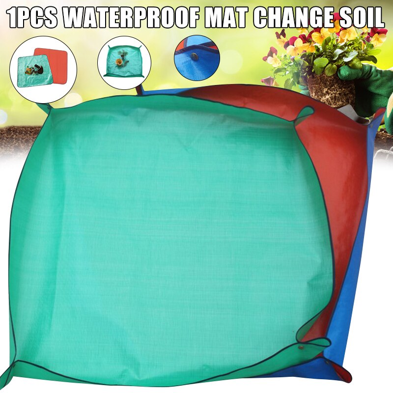 Gartentischmatte - 99x99 cm - Wasserdicht - Für Sukkulenten & Umtopfen