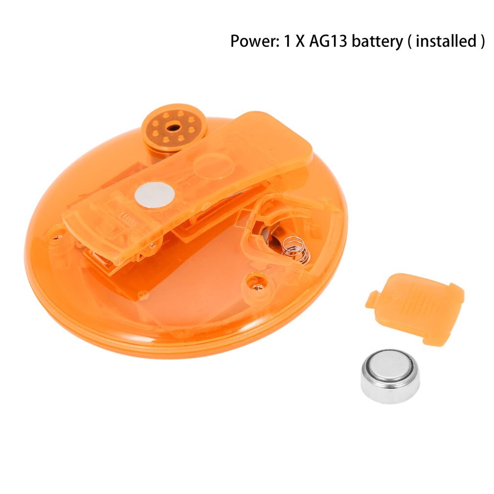 Cute Mini Digital Counter Home Kitchen Round LCD Display Digital Cooking Countdown Timer Count Down Up Alarm: orange