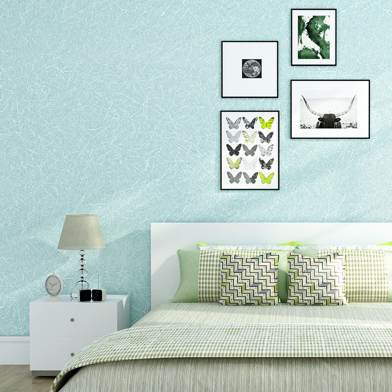 Ren pigment färg vattenfast pvc beige gul linne siden tapet sovrum vardagsrum hotell butik ingenjör tapeter