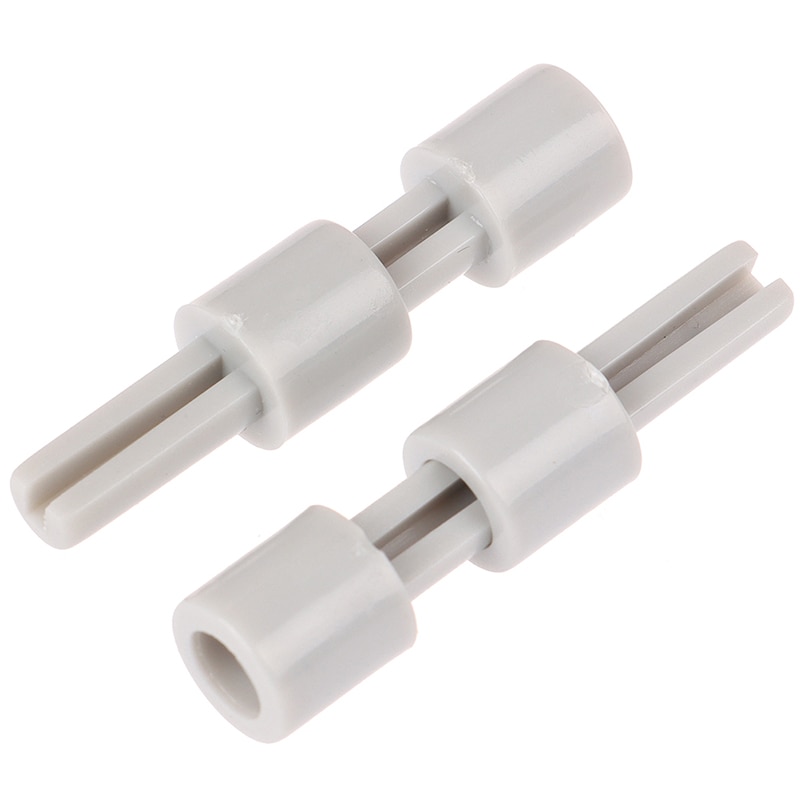 2/4 stk mixer potentiometer forlængelsesaksel grå plast forlængelsesaksel