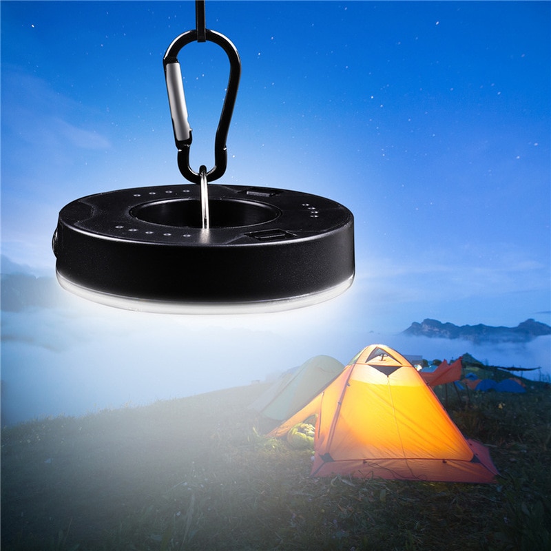 1 Pc Camping Licht Aangedreven Tent Verlichting Hook Zaklamp Camping Tent Licht Opknoping Lamp Draagbare Lantaarn Led Lamp Batterij