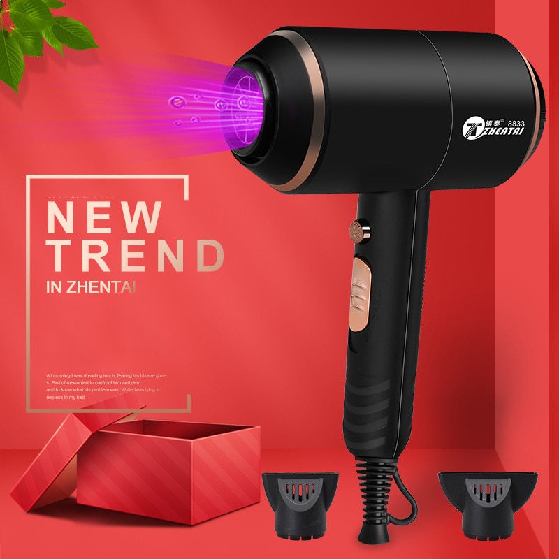 3000W Salon Hair Dryer 2 in 1 Hair Dryer Negative Ionic Hair Blow Dryer Strong Wind Dryer