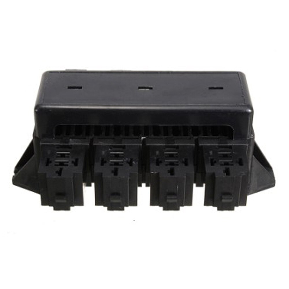 20 Slot Blade Zekering Houder 8 Manier Relais Box Circuit Protector Distributie Blok Auto Zekering Relais Voor Automotive Marine Accessoires