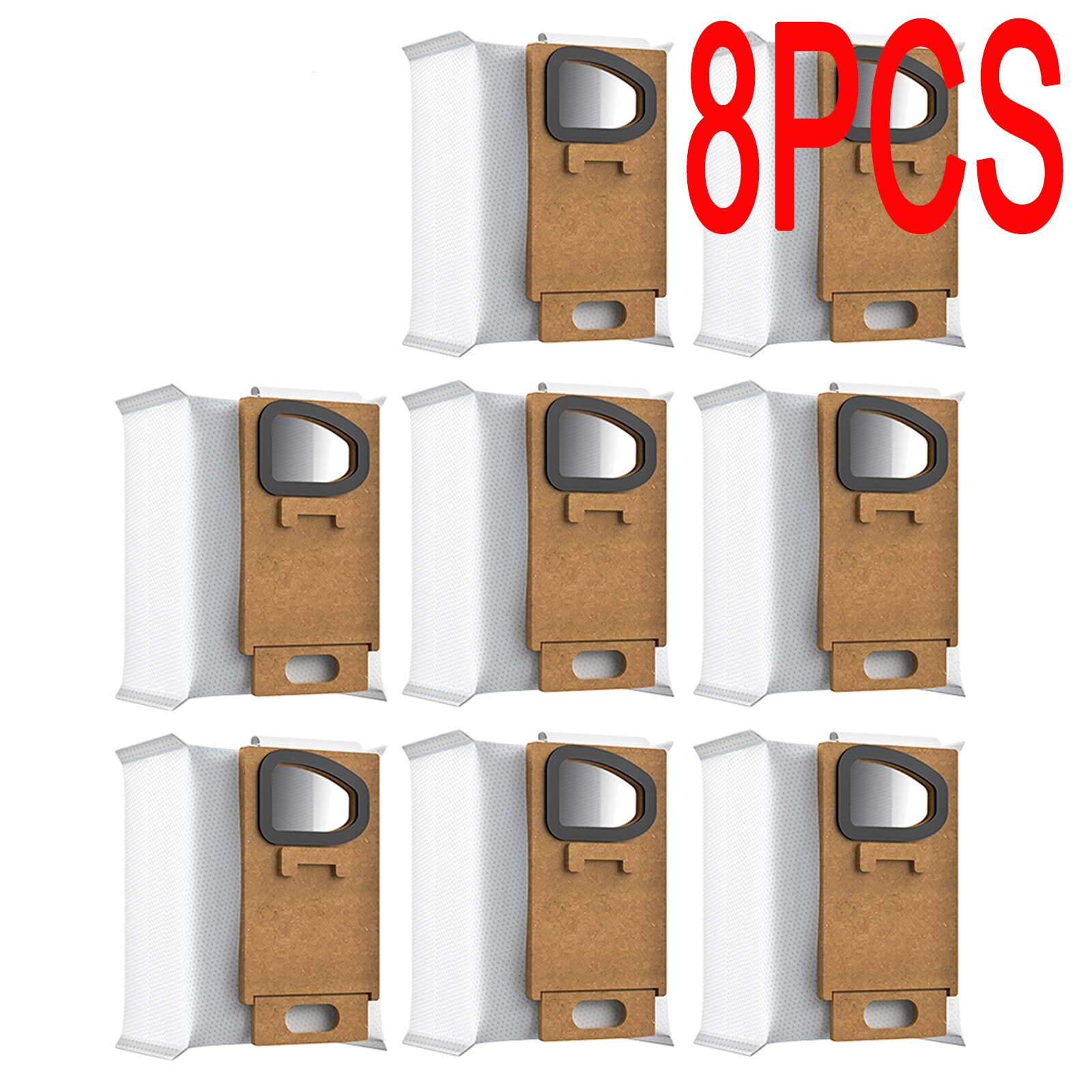 Voor Xiaomi Roborock H7 Stofzuiger Accessoires Professionele Stof Stofzak Roborock H6 Stofzuiger Vervangende Onderdelen: 8 PCS