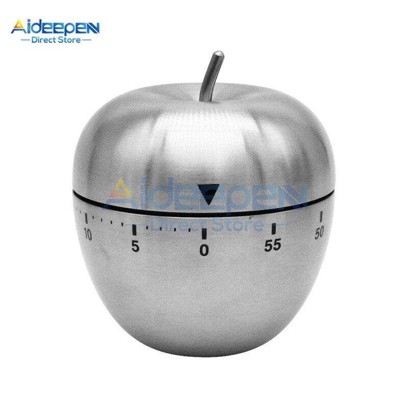 Roestvrijstalen kookwekker Handmatig mechanisch koken Ei-wekker Timer Countdown Kookgerei Keukengadgets: Blauw