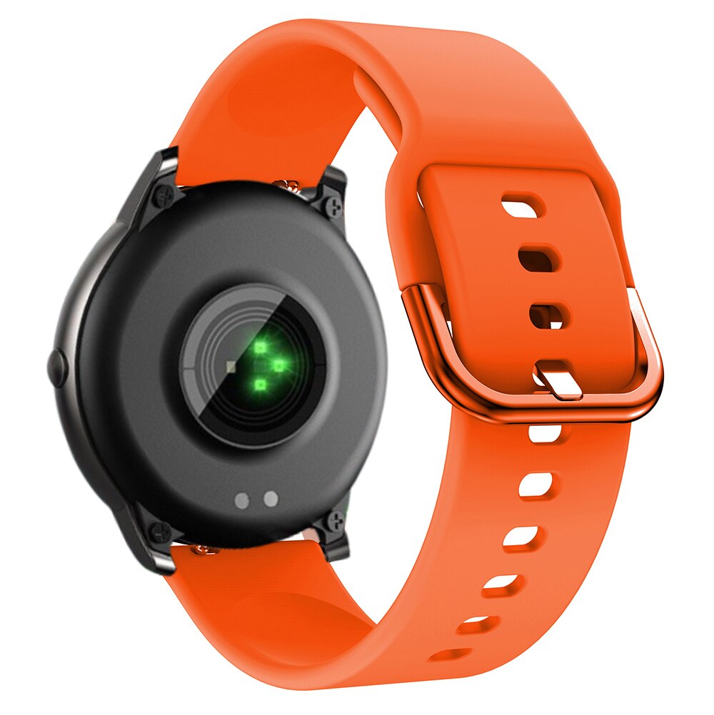 3 sztuk Premium hartowane szkło HD filmy dla Haylou Solar LS05 Smartwatch Screen Protector z oryginalnym paskiem dla Haylou Solar: Orange