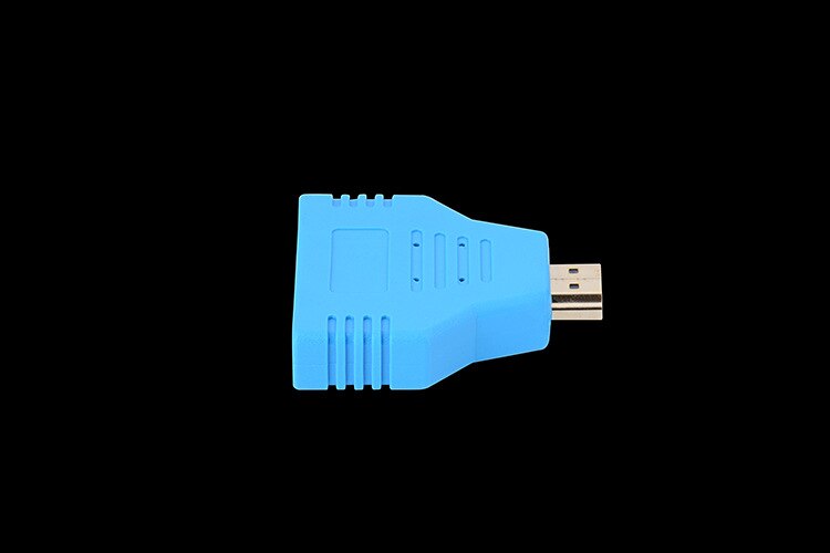 1080p 1 in 2 hdmi-splitter mannelijk mannelijk  to 2 vrouwelijk hoofdadapter hdmi mannelijk naar vrouwelijk