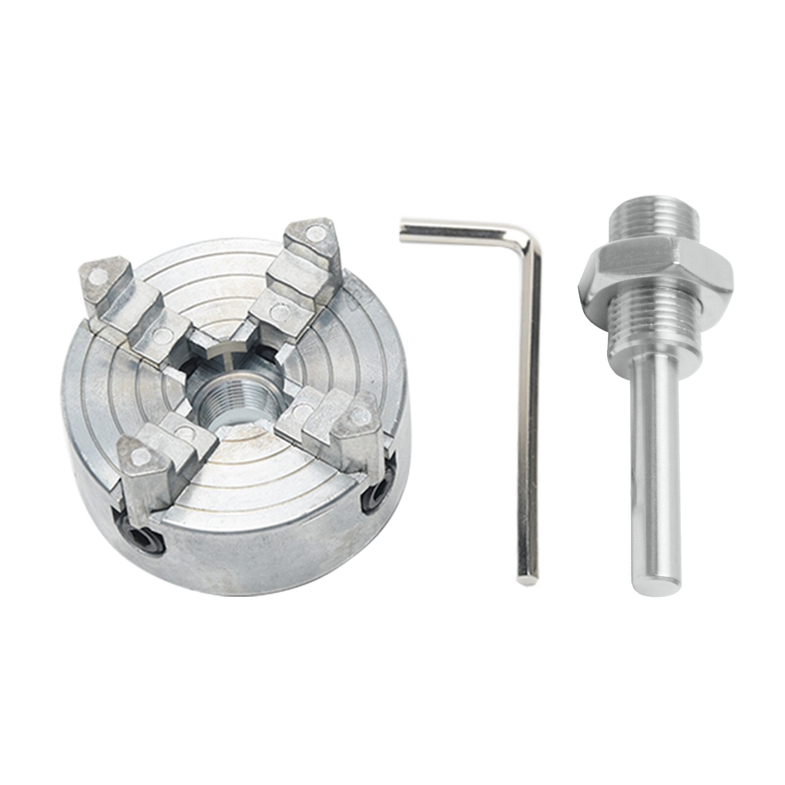 Z011 Extension For Mini Lathe Three Four Jaw Chuck Connecting Rod Electric Drill For Woodworking Lathe Power Tool Accessories: C